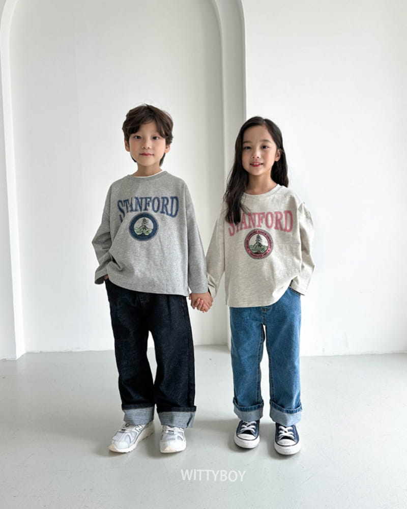Witty Boy - Korean Children Fashion - #stylishchildhood - Standford Tee - 5