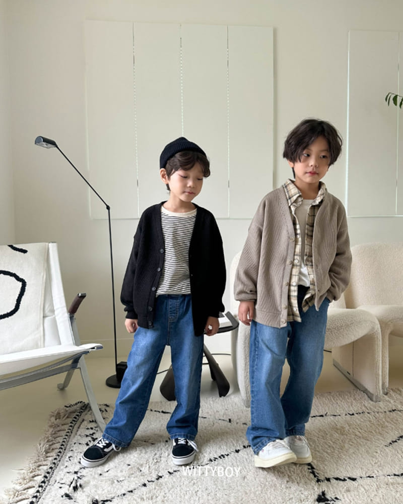 Witty Boy - Korean Children Fashion - #todddlerfashion - Oh May Jeans - 11