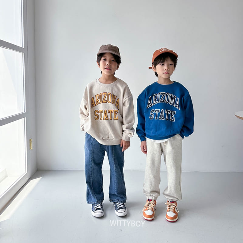 Witty Boy - Korean Children Fashion - #todddlerfashion - Arijona Sweatshirt - 7