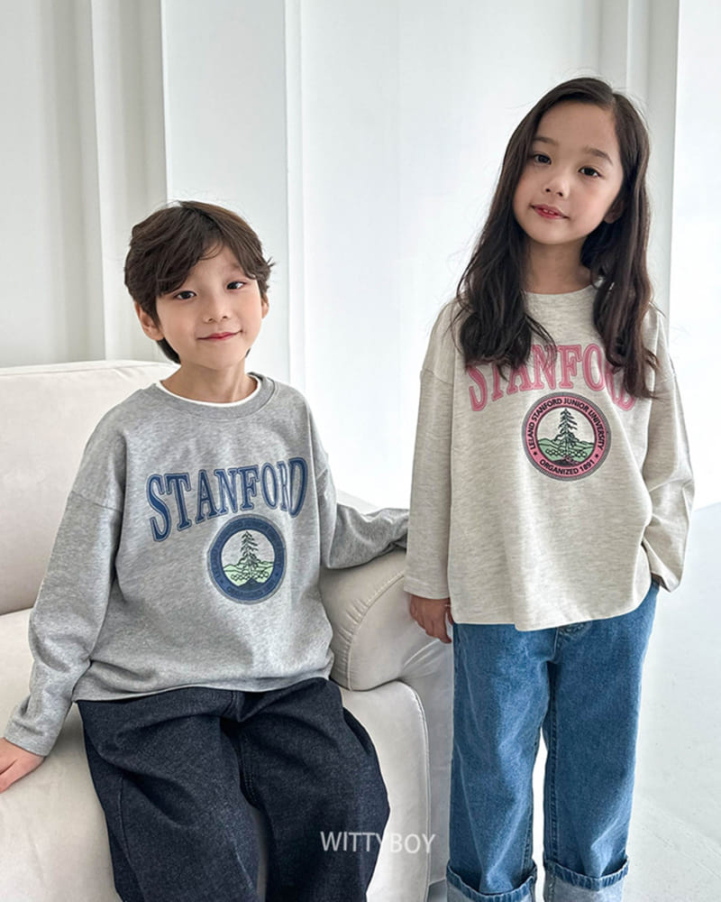 Witty Boy - Korean Children Fashion - #todddlerfashion - Standford Tee - 3