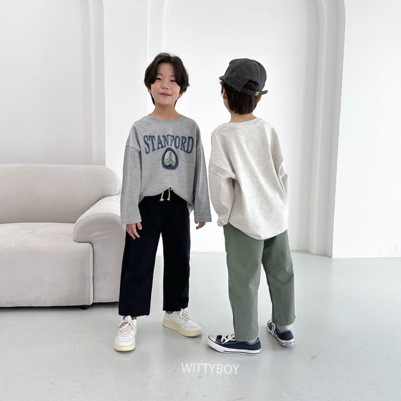 Witty Boy - Korean Children Fashion - #prettylittlegirls - Comfort Pants - 4