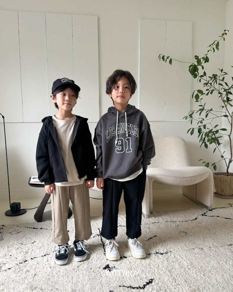 Witty Boy - Korean Children Fashion - #todddlerfashion - Two Zip-up - 9