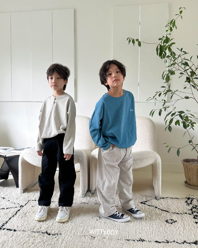 Witty Boy - Korean Children Fashion - #todddlerfashion - To U Tee - 8
