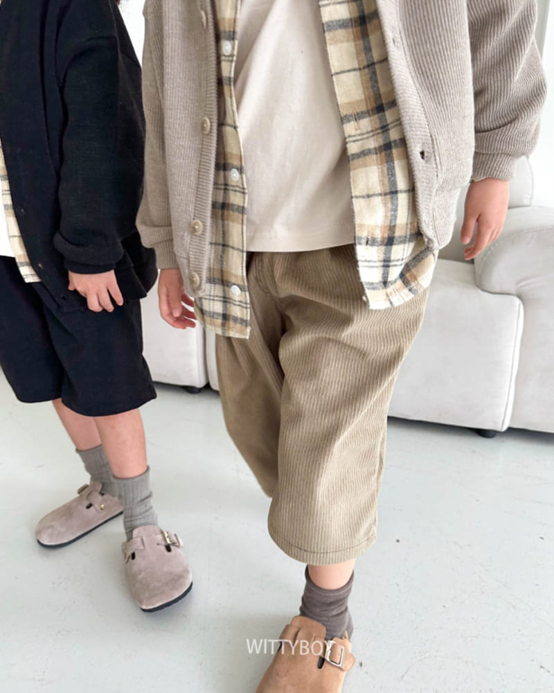 Witty Boy - Korean Children Fashion - #todddlerfashion - Ted Pants - 7