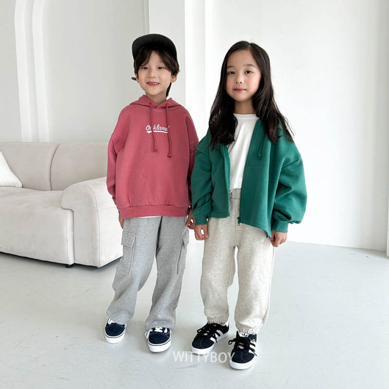 Witty Boy - Korean Children Fashion - #toddlerclothing - Oakland Hoody - 11