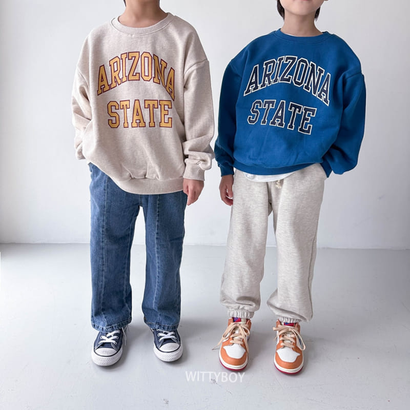 Witty Boy - Korean Children Fashion - #toddlerclothing - Arijona Sweatshirt - 8