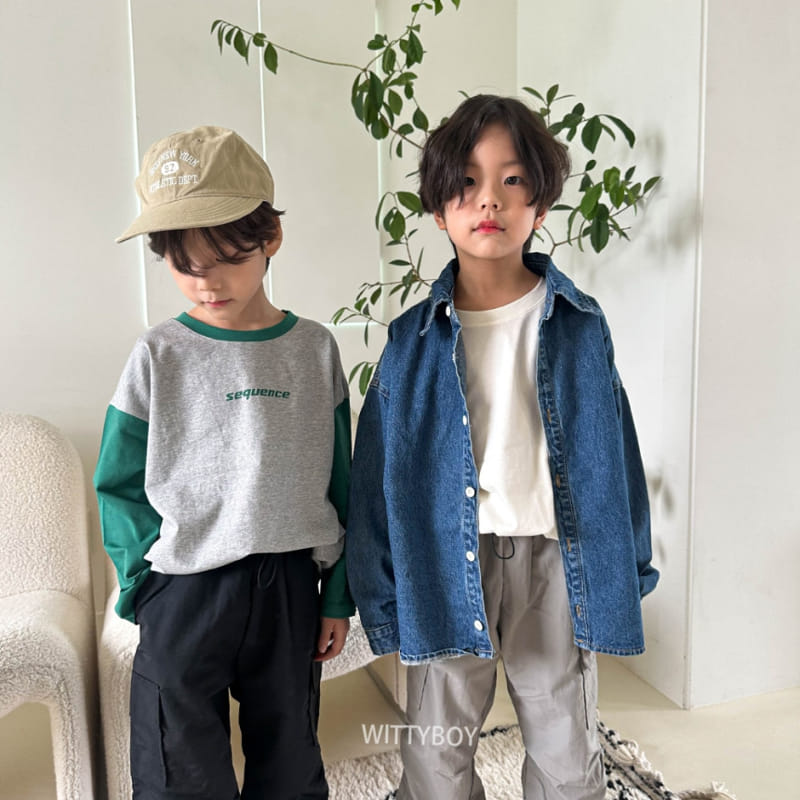 Witty Boy - Korean Children Fashion - #toddlerclothing - Sequence Tee - 6