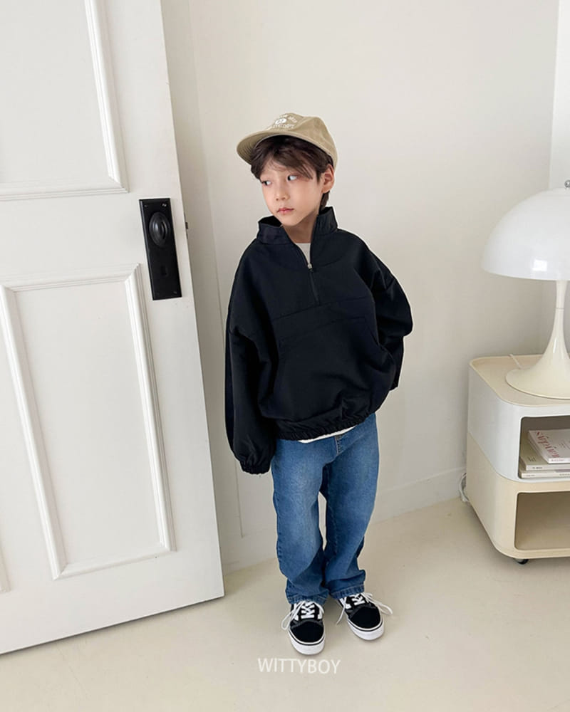 Witty Boy - Korean Children Fashion - #toddlerclothing - Mono Anorak - 10