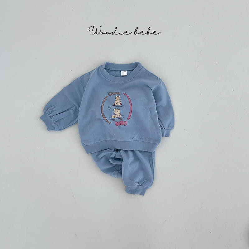 Woodie - Korean Baby Fashion - #babyboutique - Odd Top Bottom Set - 3