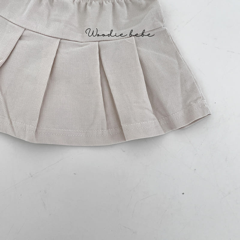 Woodie - Korean Baby Fashion - #onlinebabyshop - A Skirt - 4