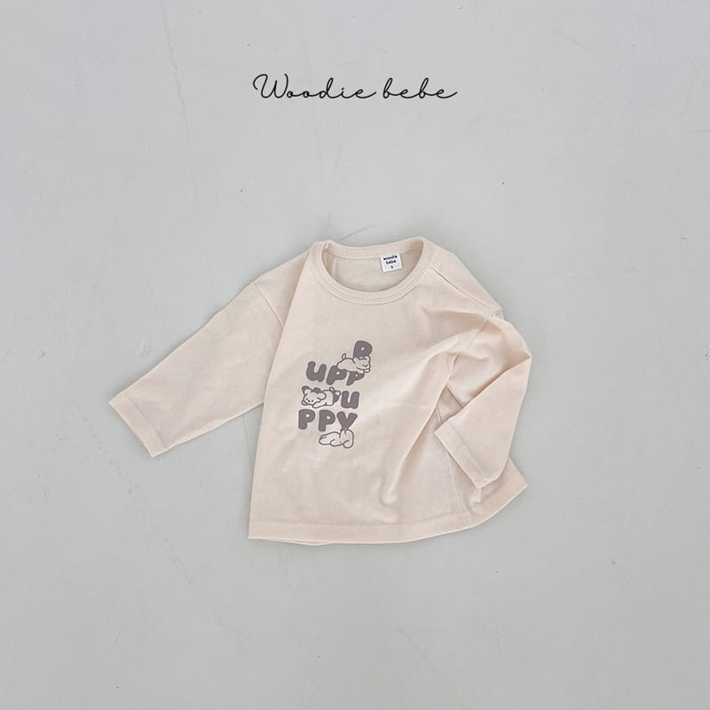 Woodie - Korean Baby Fashion - #babyboutiqueclothing - Puppy Tee