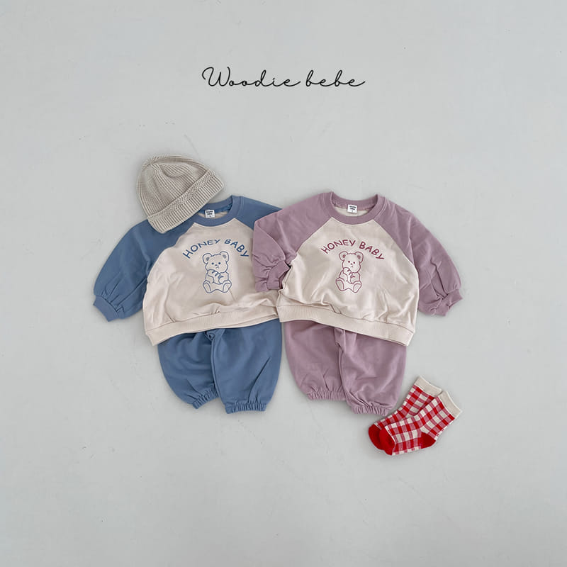 Woodie - Korean Baby Fashion - #babyfashion - Bake Top Bottom Set - 7
