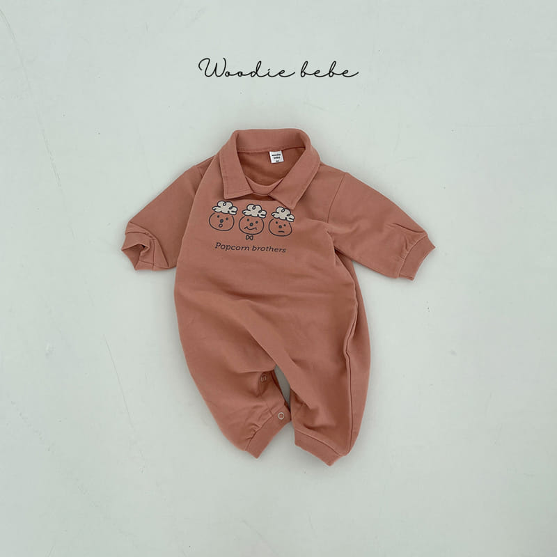 Woodie - Korean Baby Fashion - #babygirlfashion - Popcorn Bodysuit - 3