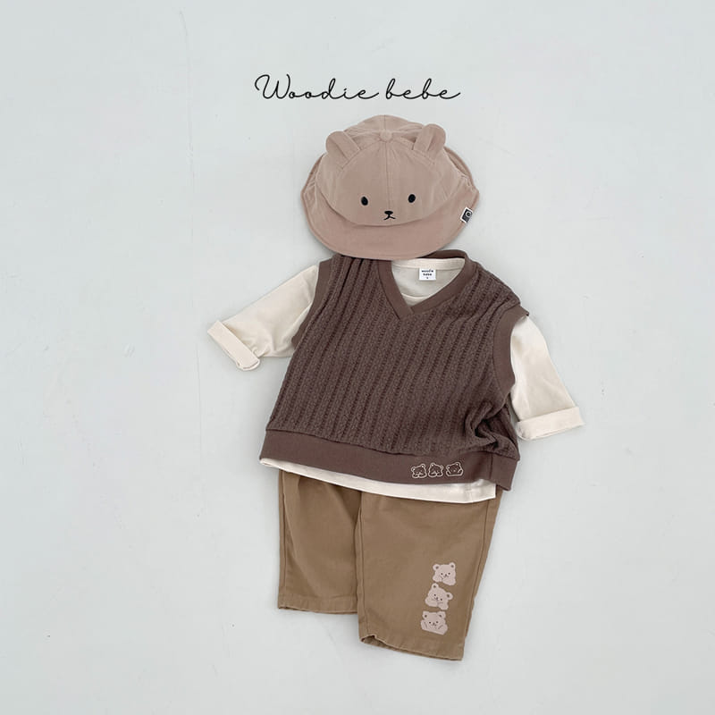 Woodie - Korean Baby Fashion - #babygirlfashion - Puppy Tee - 5