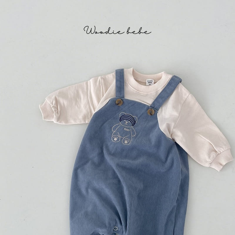 Woodie - Korean Baby Fashion - #babylifestyle - Double Bodysuit - 2
