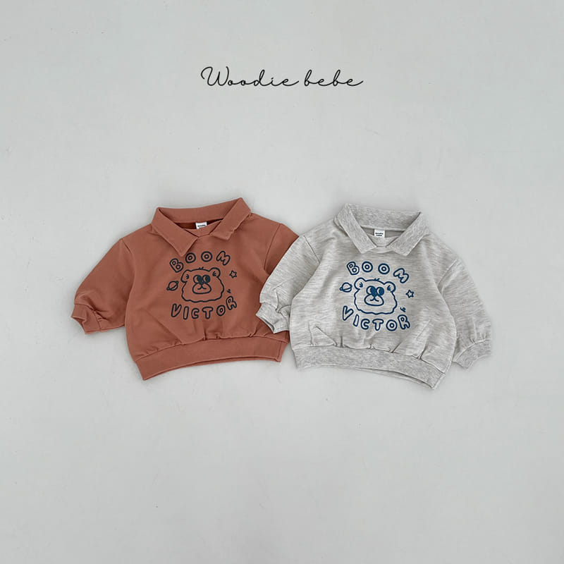 Woodie - Korean Baby Fashion - #babylifestyle - Victor Tee