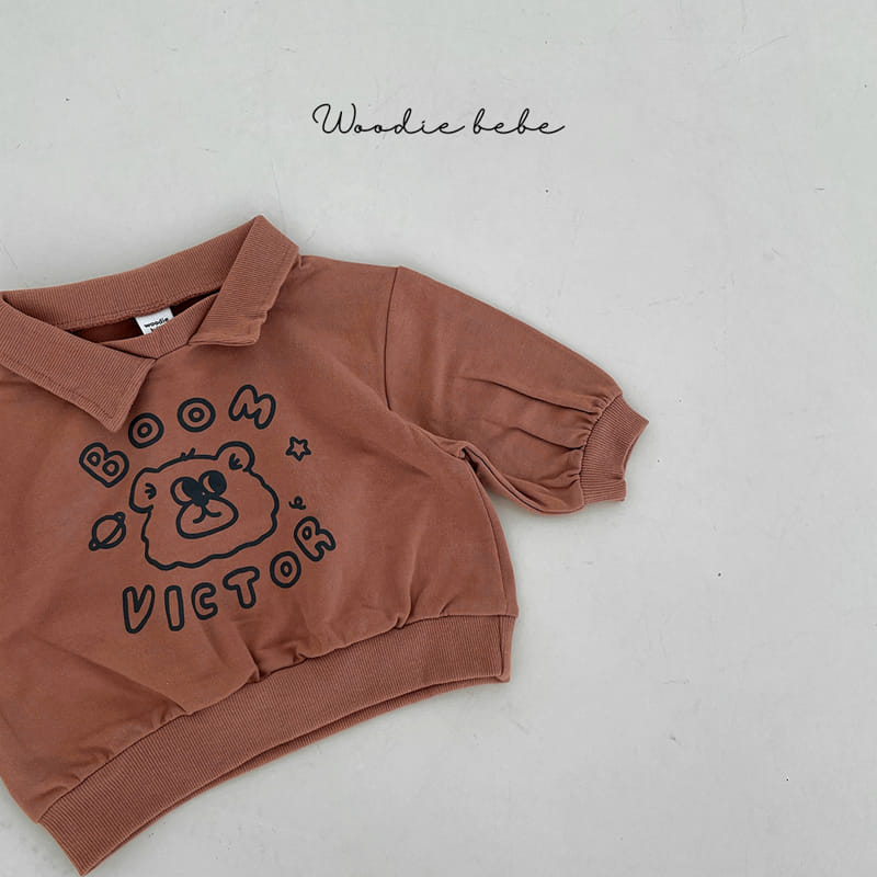 Woodie - Korean Baby Fashion - #babyootd - Victor Tee - 3