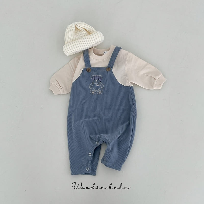 Woodie - Korean Baby Fashion - #babyoutfit - Double Bodysuit - 6