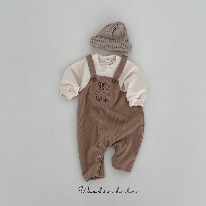 Woodie - Korean Baby Fashion - #onlinebabyboutique - Double Bodysuit - 8