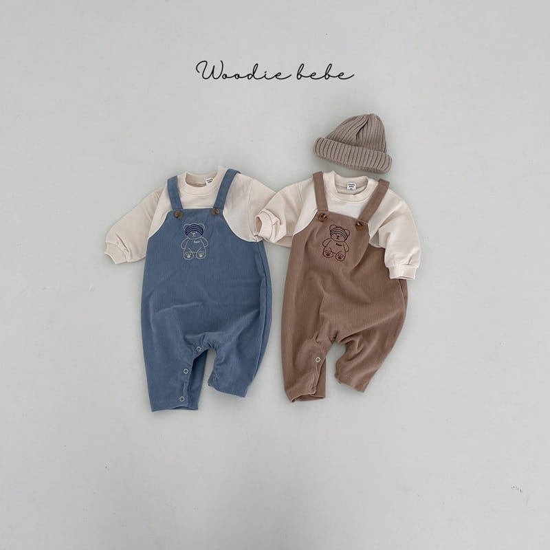 Woodie - Korean Baby Fashion - #onlinebabyshop - Double Bodysuit - 9