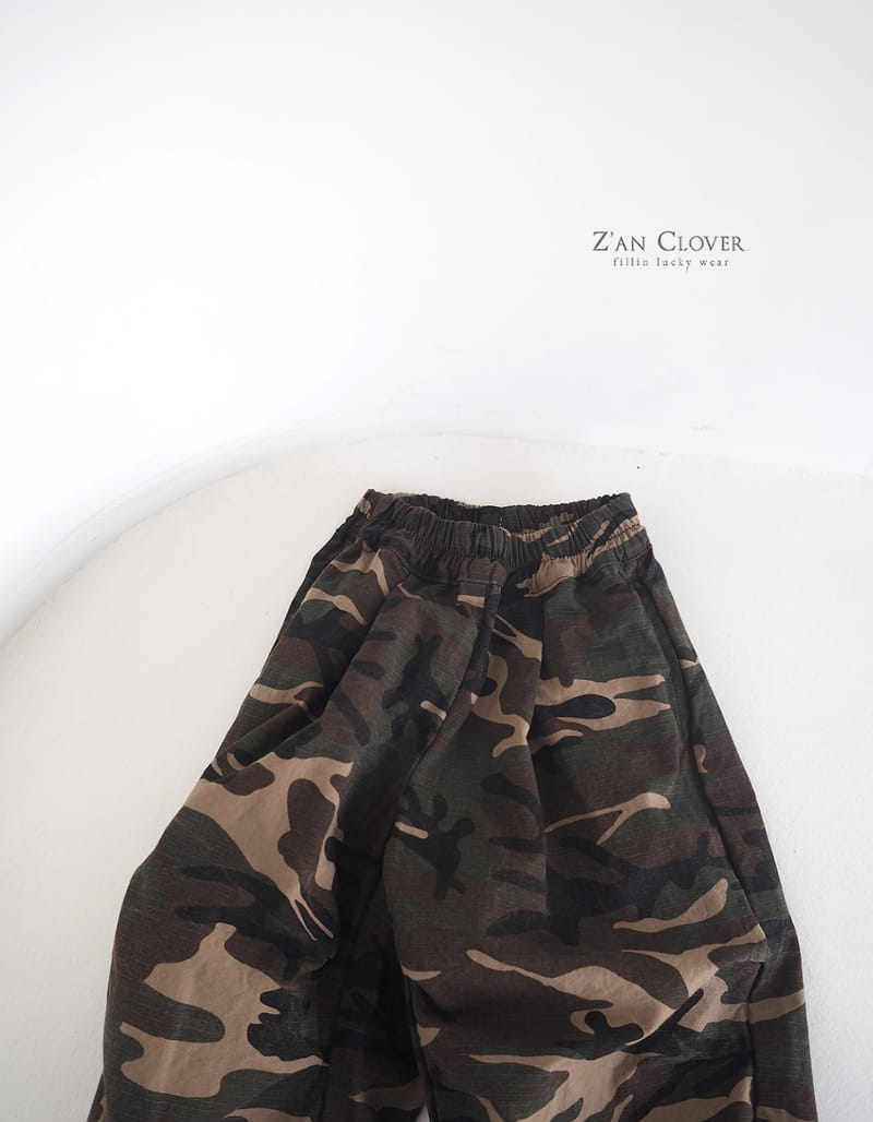 Zan Clover - Korean Children Fashion - #prettylittlegirls - Camo Pants - 4