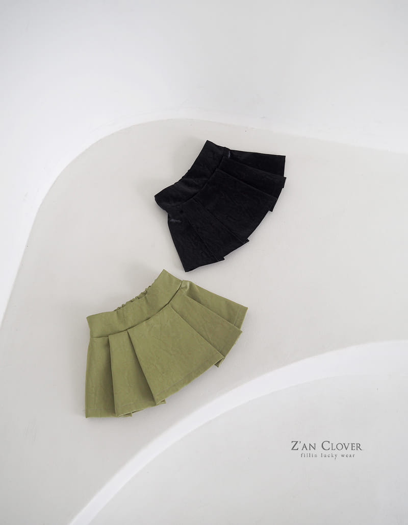 Zan Clover - Korean Children Fashion - #designkidswear - Leather Skirt - 2