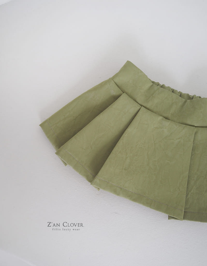 Zan Clover - Korean Children Fashion - #discoveringself - Leather Skirt - 4