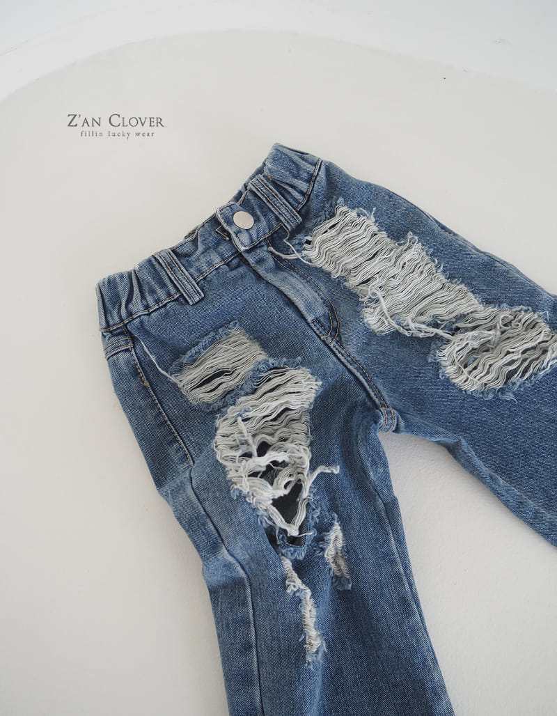 Zan Clover - Korean Children Fashion - #fashionkids - Twice Vintage Jeans - 5
