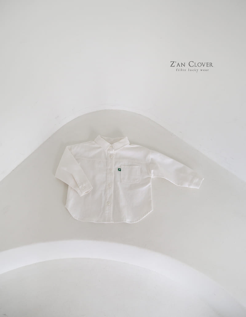 Zan Clover - Korean Children Fashion - #kidsshorts - Classic Shirt