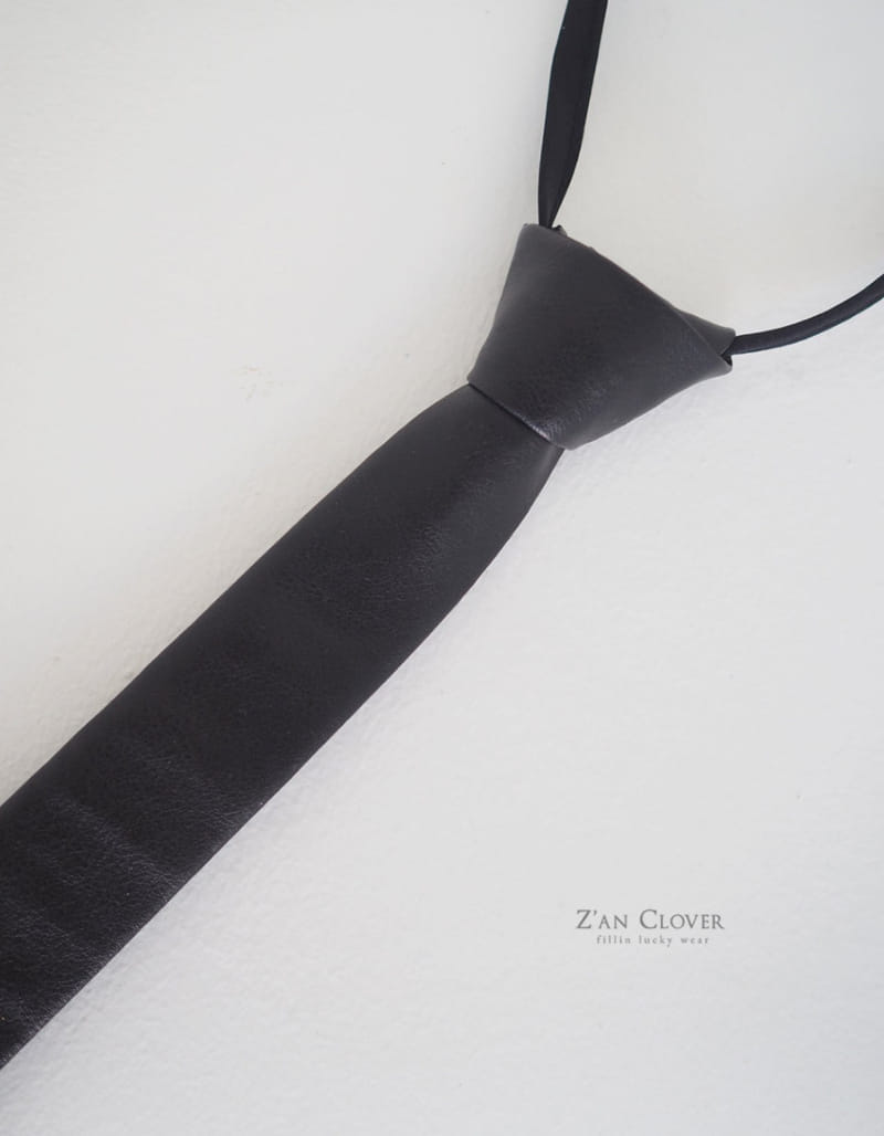 Zan Clover - Korean Children Fashion - #kidsstore - Leather neck Tie - 3
