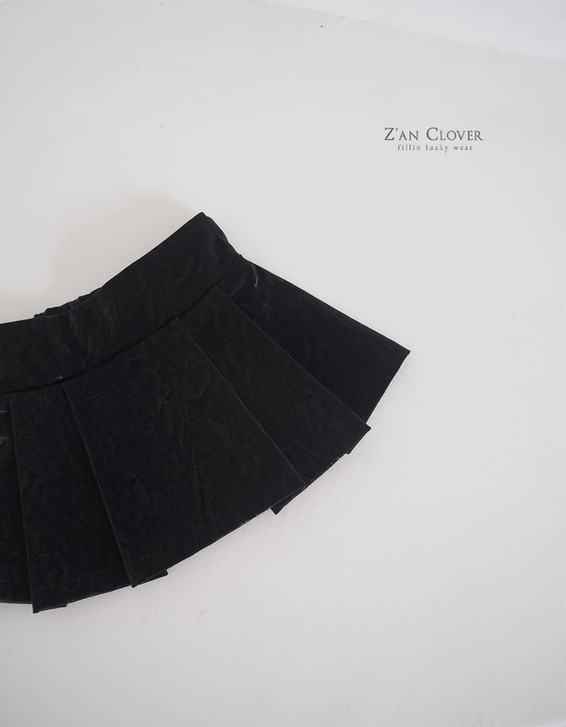 Zan Clover - Korean Children Fashion - #littlefashionista - Leather Skirt - 9