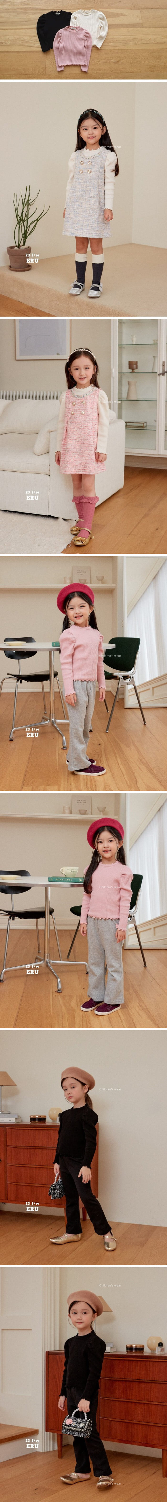 e.ru - Korean Children Fashion - #littlefashionista - Puff Span Tee