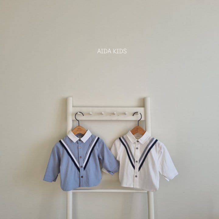 Aida - Korean Children Fashion - #fashionkids - New V Shirt - 7
