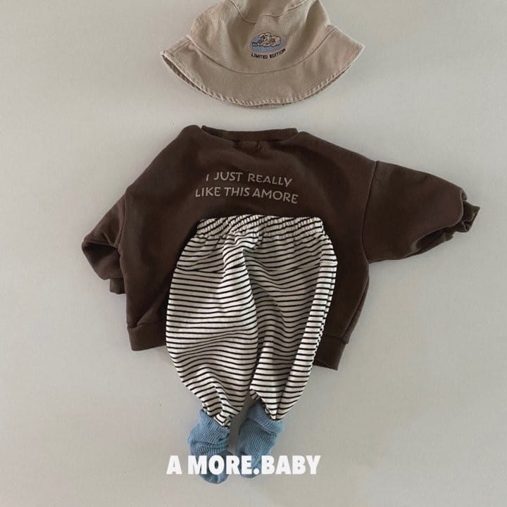 Amore - Korean Baby Fashion - #onlinebabyboutique - Bebe Diss Sweatshirt - 2