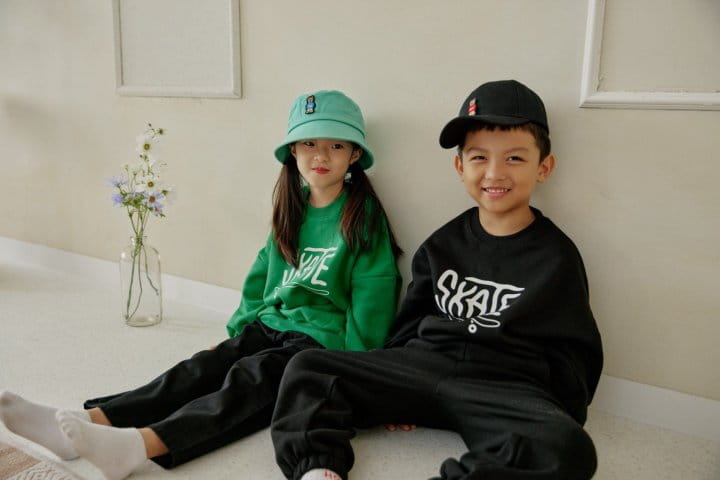 Angelot - Korean Children Fashion - #littlefashionista - Skate Sweatshirt - 2