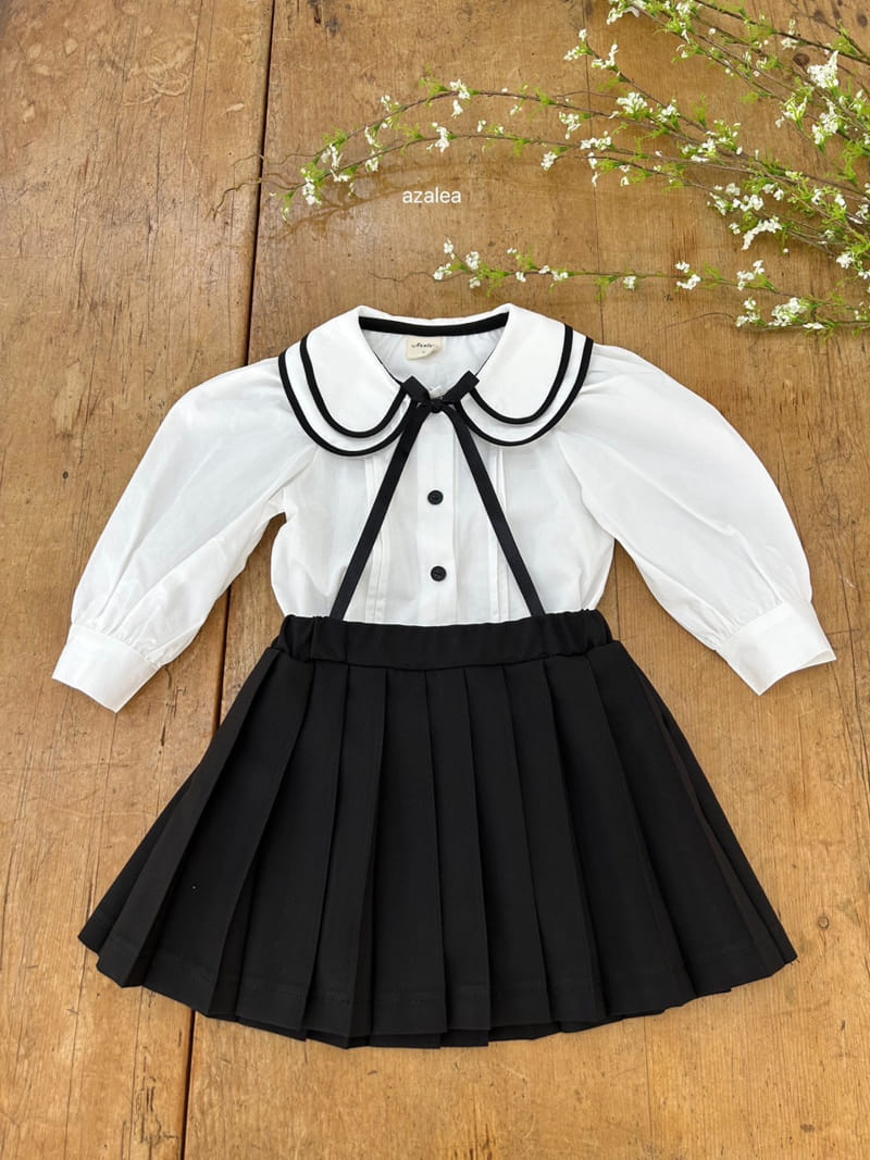 Azalea - Korean Children Fashion - #discoveringself - Line Blouse - 3