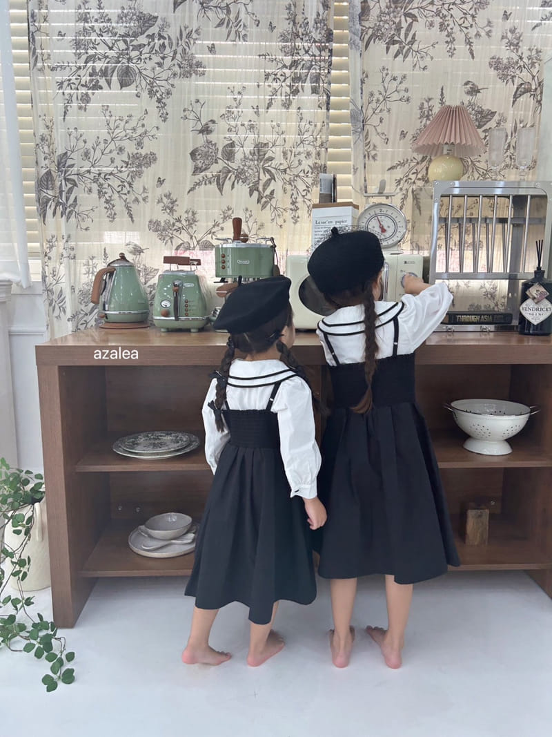 Azalea - Korean Children Fashion - #kidsstore - Line Blouse - 6