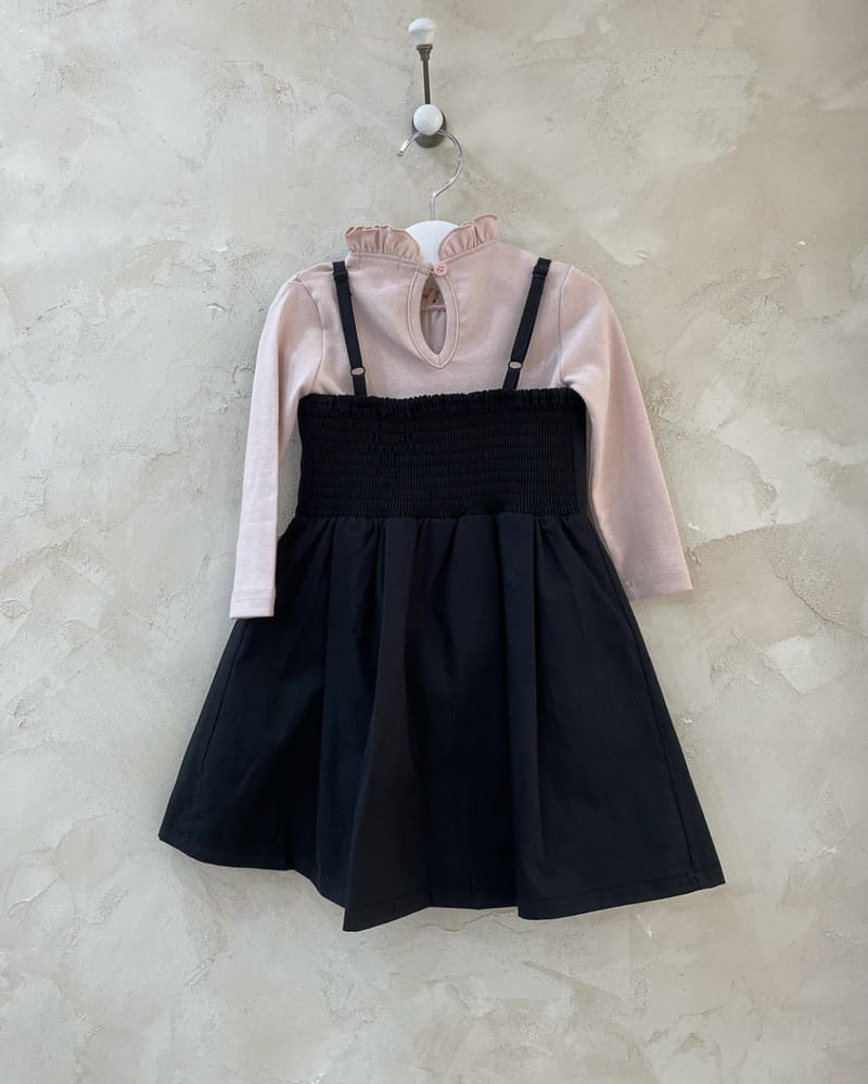 Azalea - Korean Children Fashion - #kidsshorts - Layered One-piece - 4