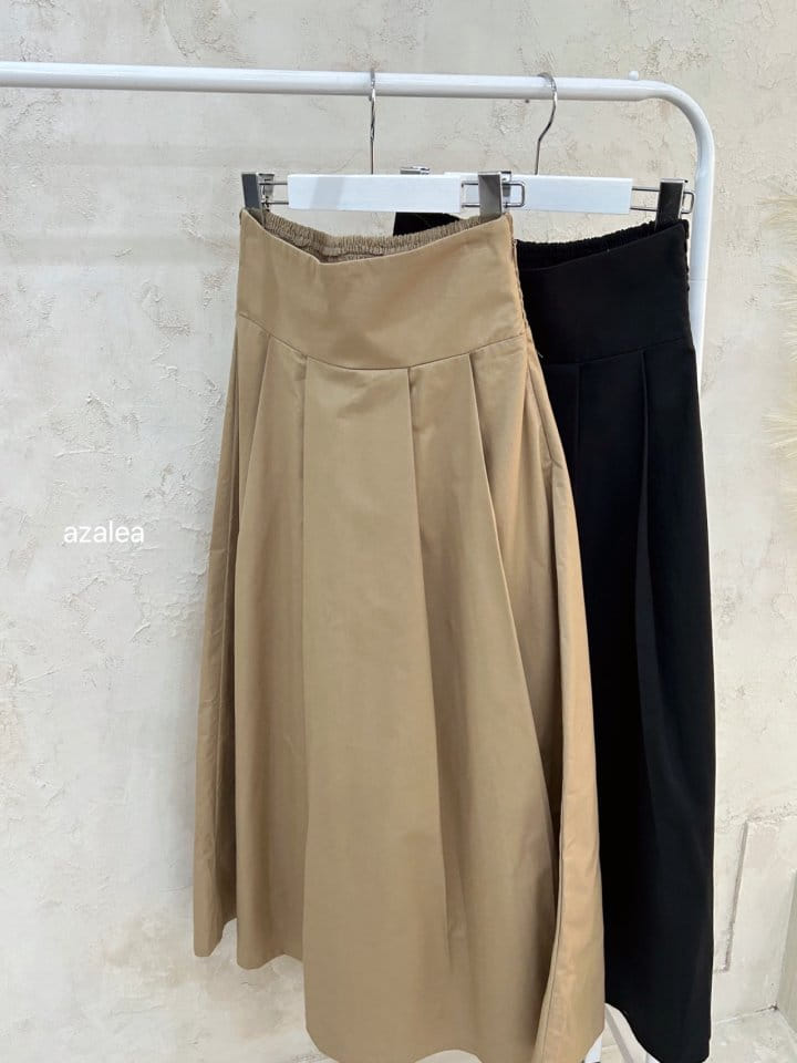 Azalea - Korean Women Fashion - #momslook - Pintuck Long Skirt