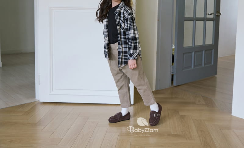 Babyzzam - Korean Children Fashion - #childrensboutique - 211 Jeky Roffler Flats - 9