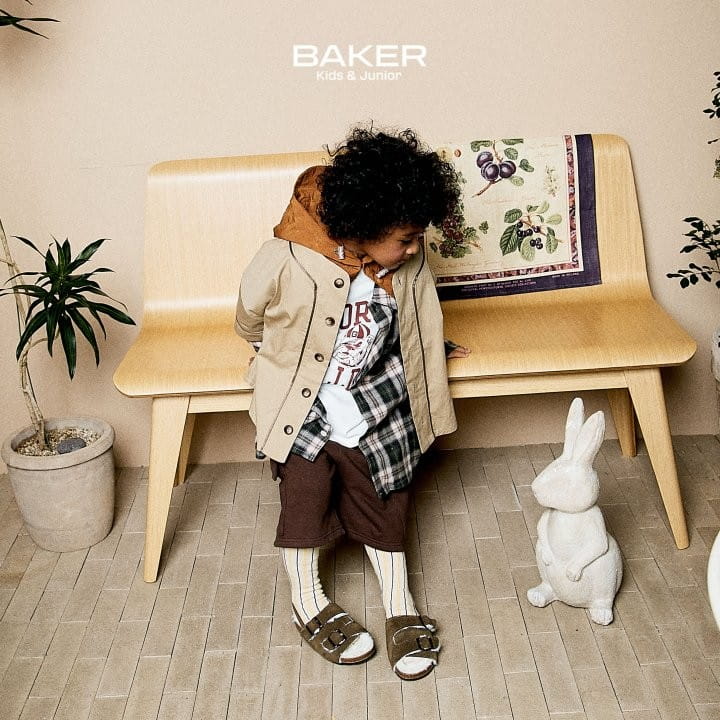 Baker - Korean Children Fashion - #kidsshorts - Boxy Shirt - 8