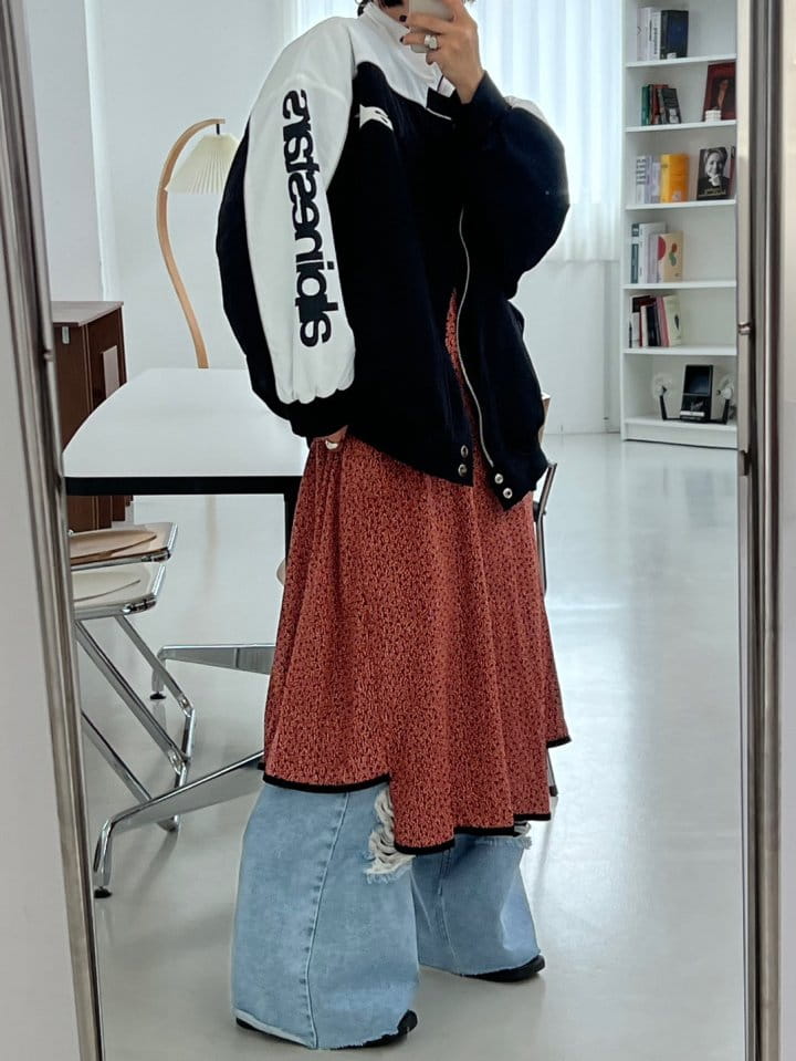 Bricklane - Korean Women Fashion - #momslook - Velvet Collar One-piece - 5
