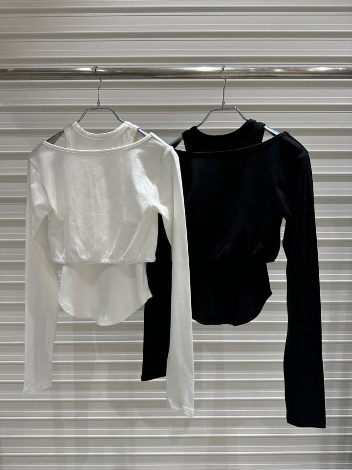 Bricklane - Korean Women Fashion - #momslook - Bandy Crop Set