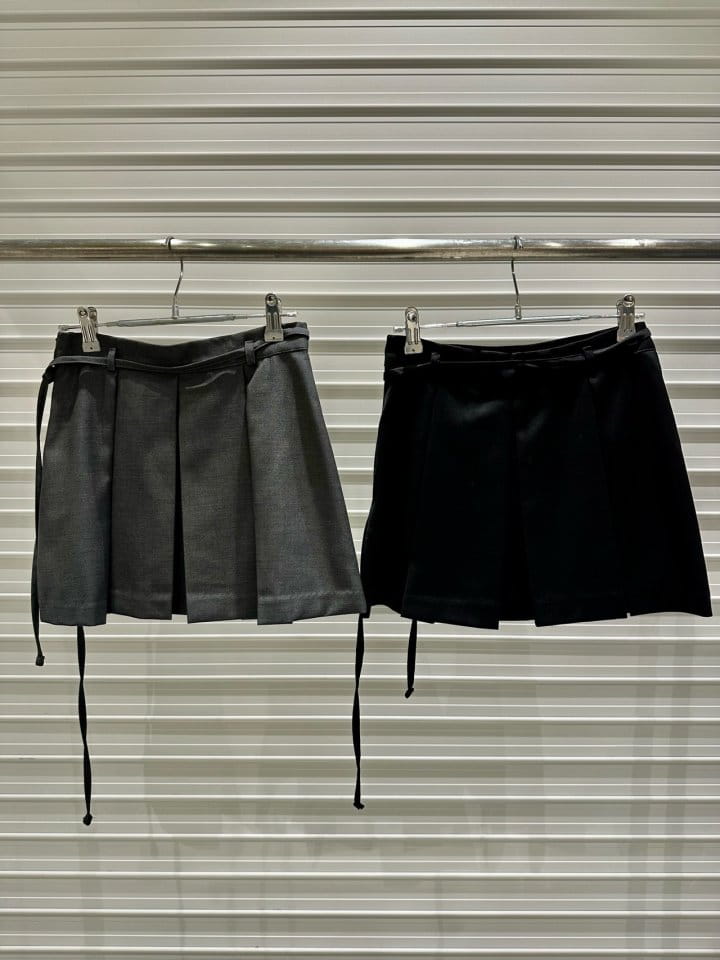 Bricklane - Korean Women Fashion - #romanticstyle - Pleats Layered Skirt