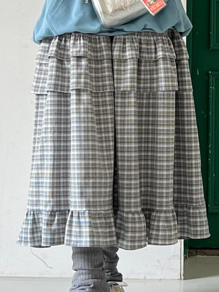 Bricklane - Korean Women Fashion - #thatsdarling - Salad Cancan Skirt - 4