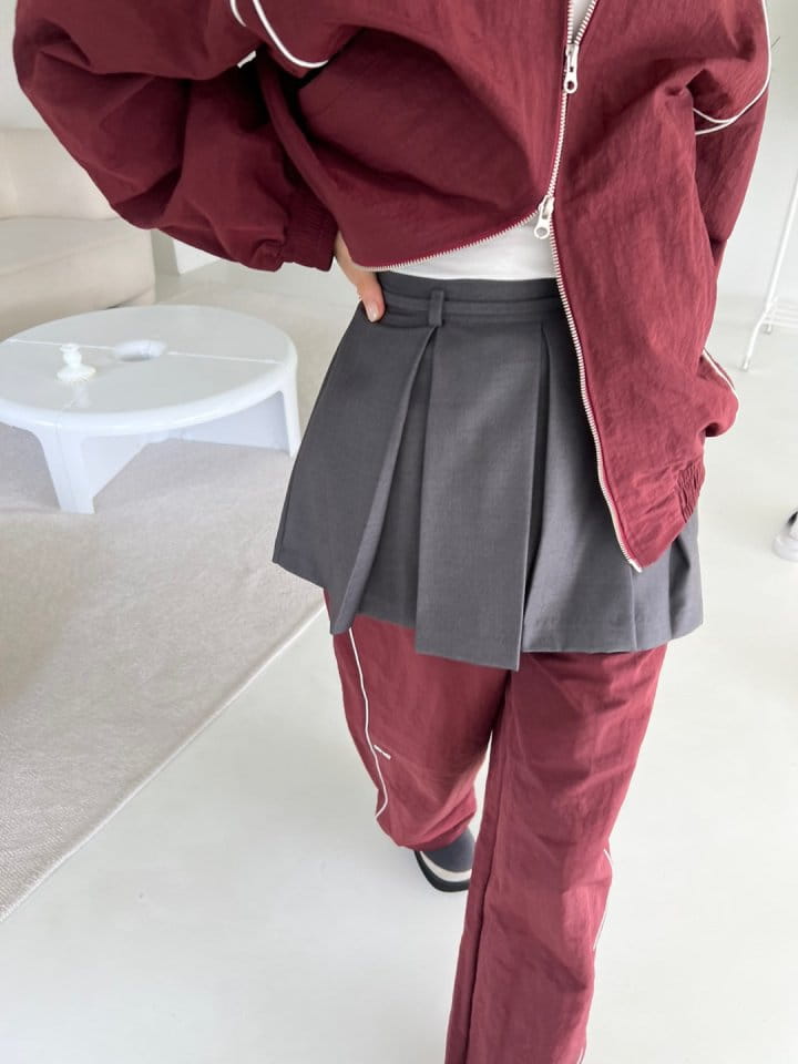 Bricklane - Korean Women Fashion - #womensfashion - Pleats Layered Skirt - 10