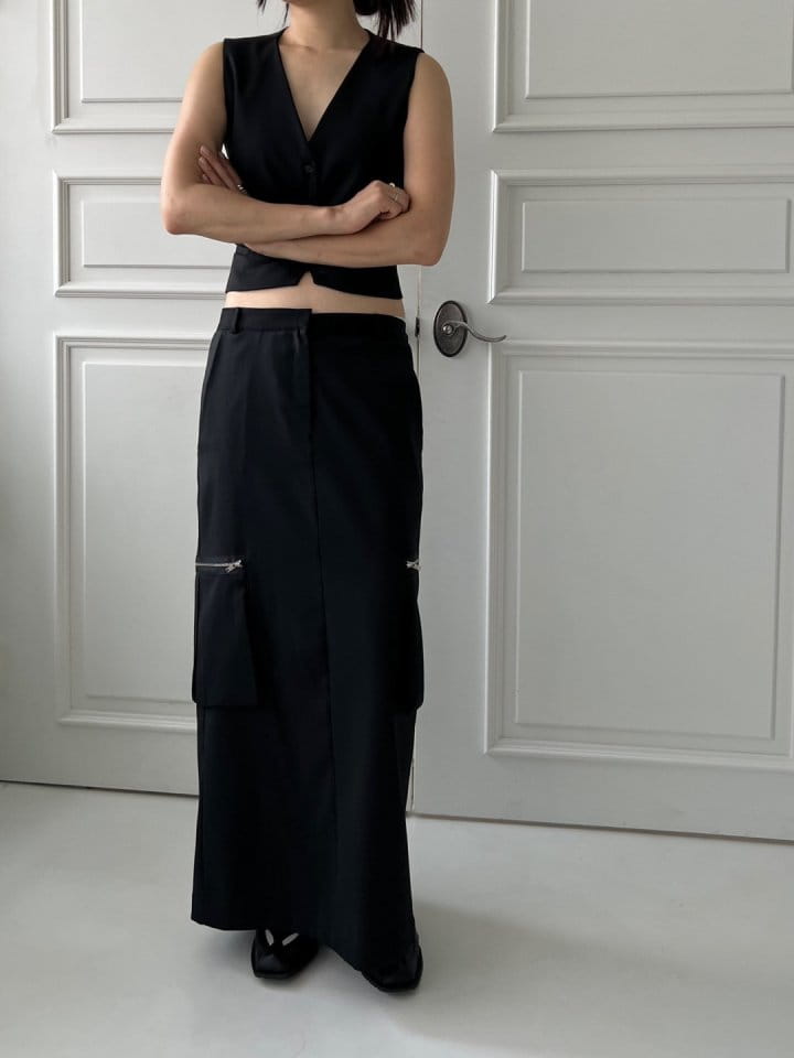 Bricklane - Korean Women Fashion - #womensfashion - Line Vest - 2