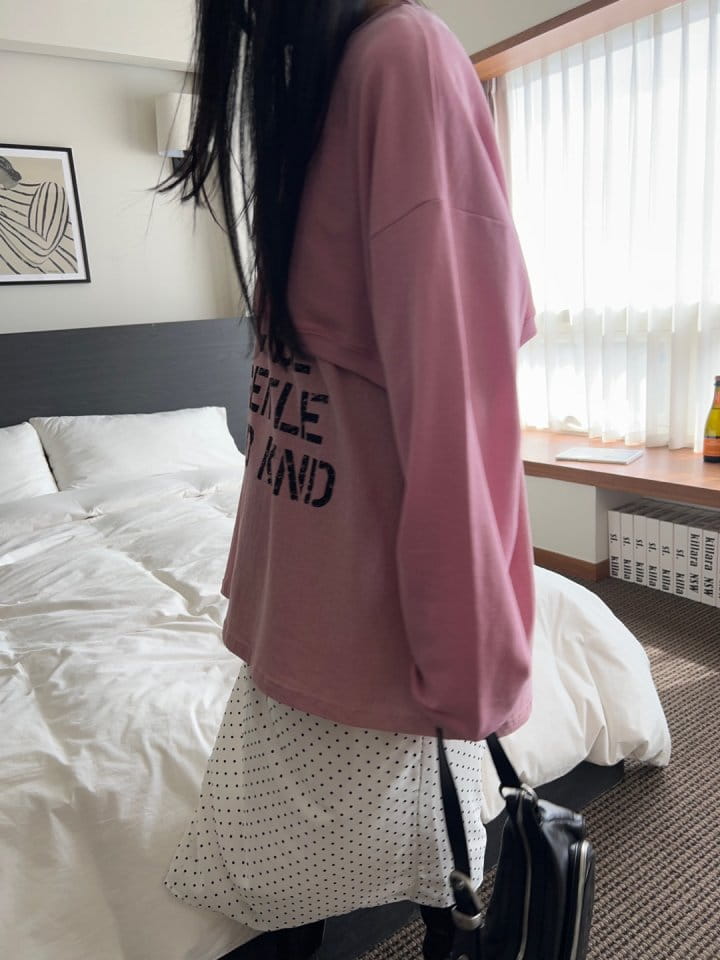 Bricklane - Korean Women Fashion - #momslook - Crop Sweatshirt - 4
