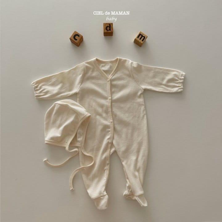 Ciel De Maman - Korean Baby Fashion - #babyboutique - Welcome All In One Set - 11