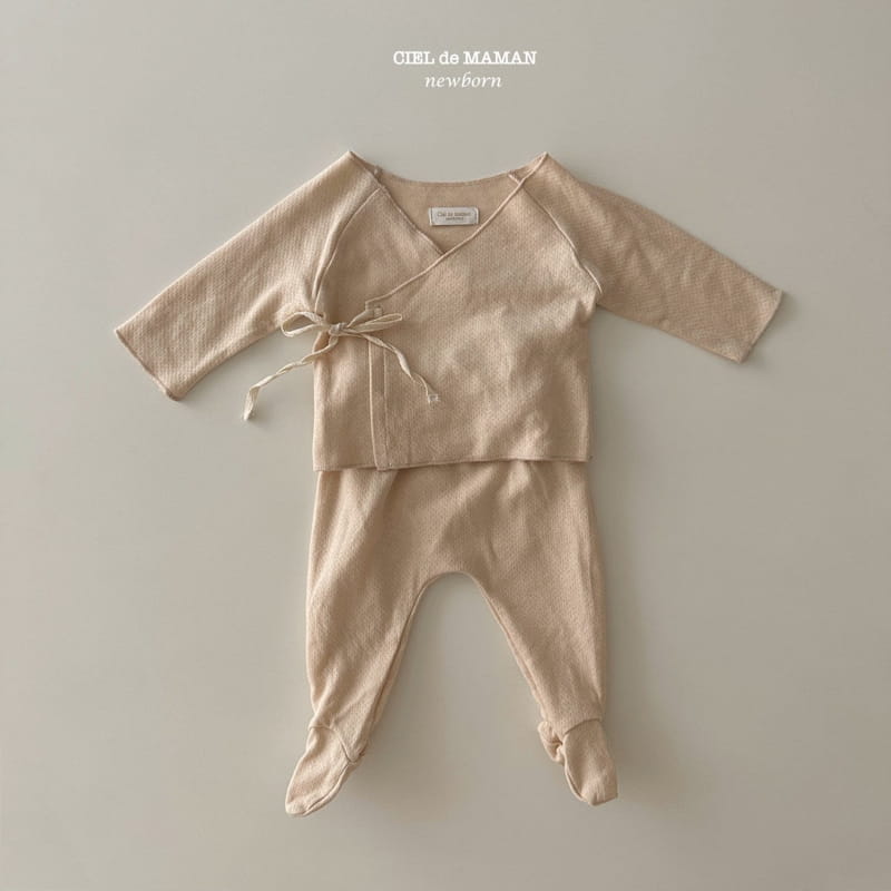 Ciel De Maman - Korean Baby Fashion - #babyoninstagram - Organic Pure Set - 2